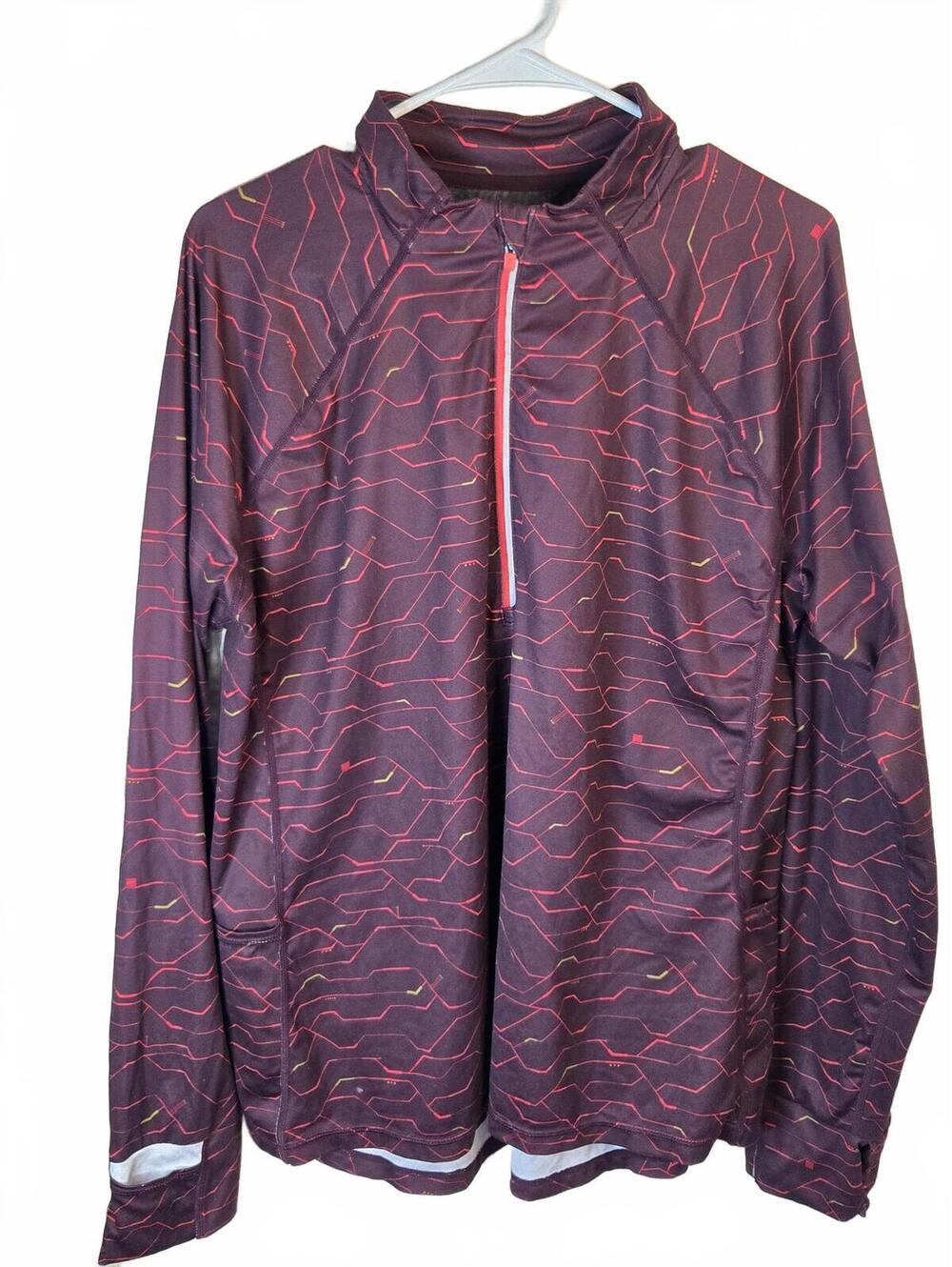 Xersion Quick-Dri Performance Long Sleeve Pullover XL